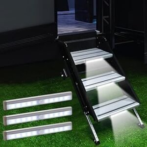 LYCARESUN 3 Pack Motion Activated RV Step Lights